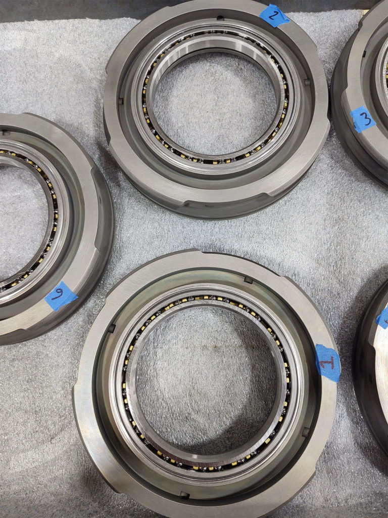 Assembly and integration of spherical roller bearings.